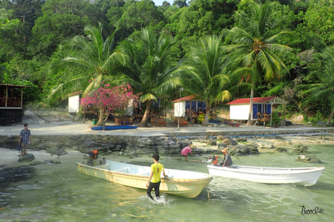 He vang tren dao ngoc binh yen Koh Rong Samloem 