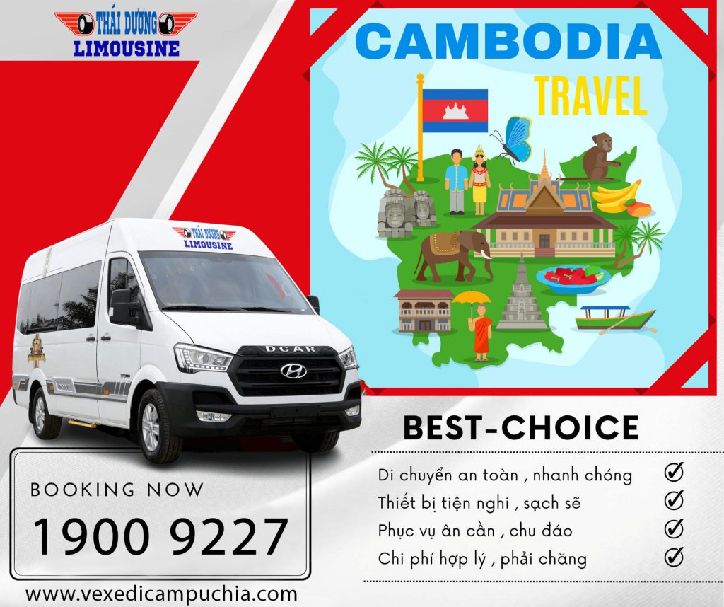 Xe từ Phnom Penh đến thành phố Hồ Chí Minh - Xe từ Phnom Penh đến Siem Reap