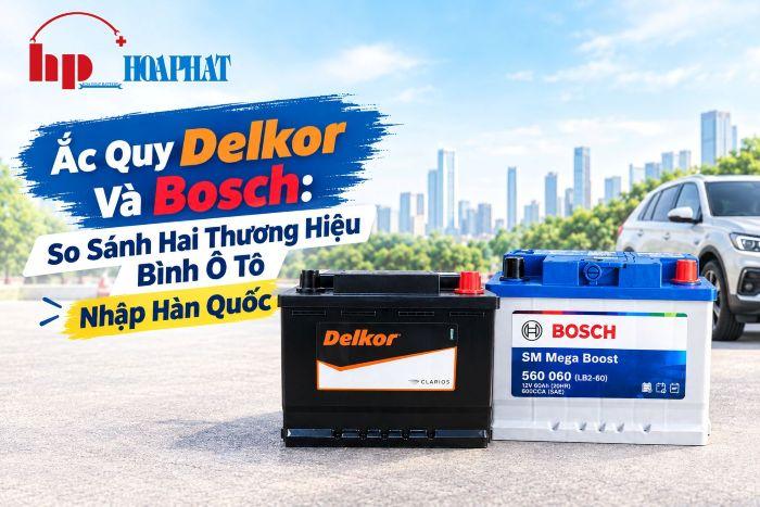 ắc quy Delkor Hàn Quốc